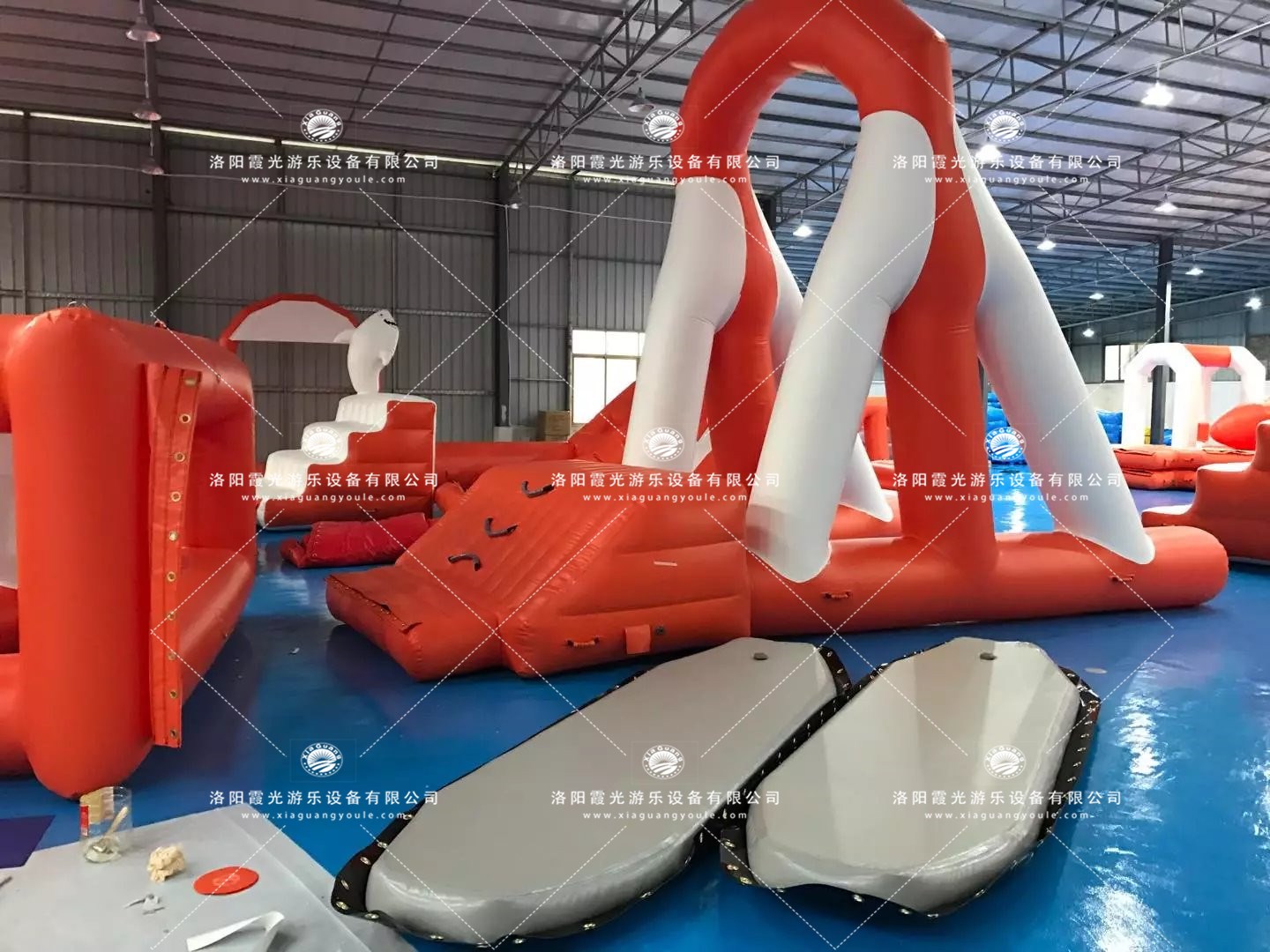 静宁水上闯关道具